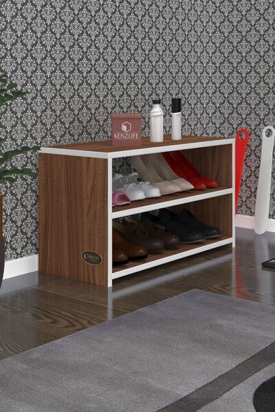 Kenzlife Ayakkabılık Goya Cvz 040*70*30 Arkalıksız Ayakkabı Ofis Dolabı