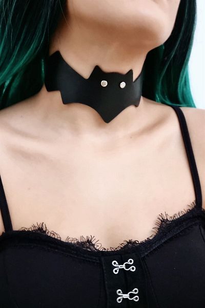 Carpe Bat Leash Necklace