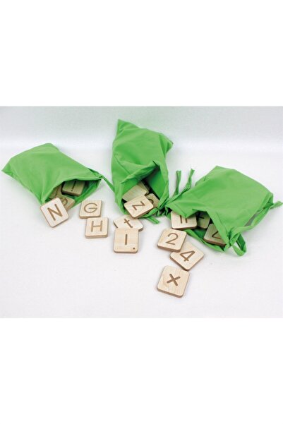 IŞIK YAYIN OYUNCAK Sayıları Ve Alfabeyi Öğreniyorum Ahşap Akıl Ve Zeka Oyunla...