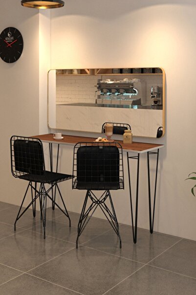 Kenzlife Knsz Masa Sandalye Takımı Hem75Mazlum Cvzsyh 100*040 Sm 2 Sandalye S...