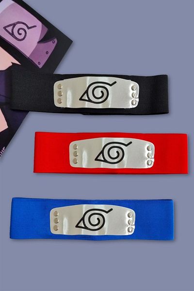 Carpe Naruto Cosplay Anime Bandă de păr Culori
