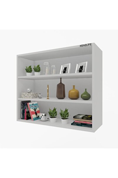 Kenzlife Mutfak Dolabı Itır 060.090.30 Byz 2 Raflı Kapaksız Ofis Banyo Kiler Evrak Kitaplık