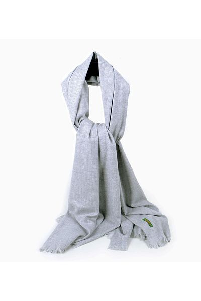 koza ebrar Elegansa Shoulder Neckerchief - with Cashmere Texture, Elegance and Warmth Function, Luxurious and Soft Trendy! Stone