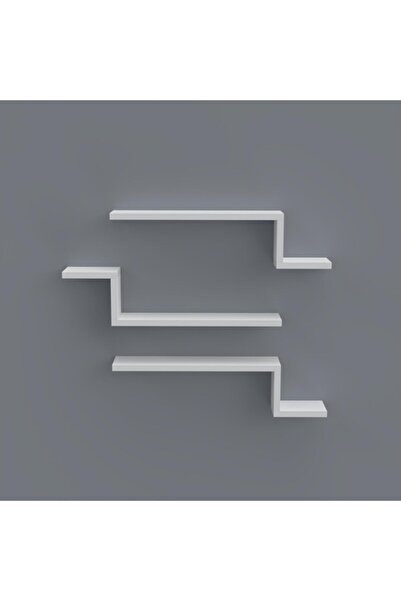 Kenzlife Kitaplık Mediha 015*060*20*3 Byz Duvar Rafı