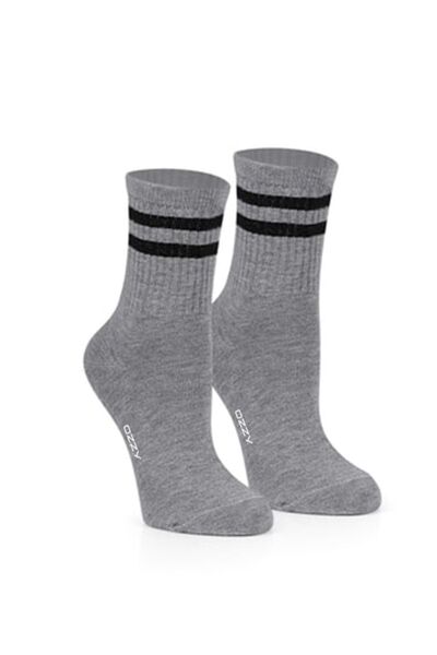 Ozzy Socks 3 Pack College Socks Yellow Gray White