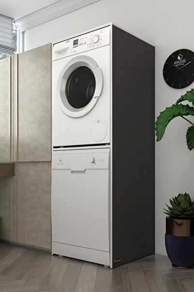 Kenzlife Çamaşır-Bulaşık Makinesi Dolabı Borya Cvz 180*70*60 Banyo Kapaksız Arkalıksız