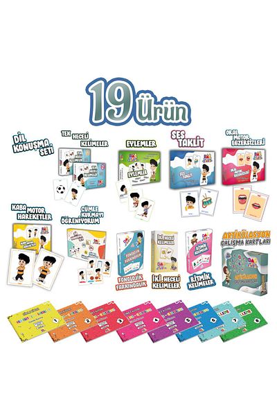 Dağ Yayıncılık 19 Products Language Conversation Set