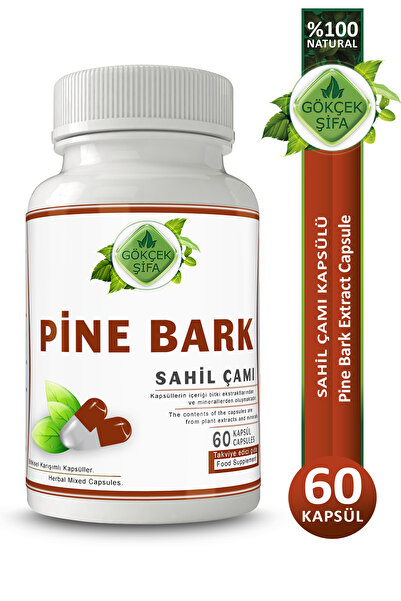 Gökçek Şifa Sahil Çamı Kapsül (PİNE BARK CAPSULE)