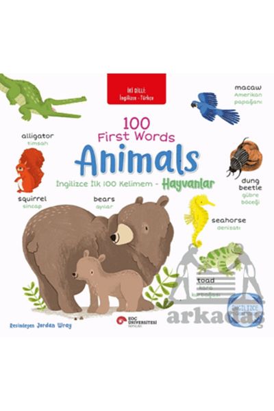 Koç Üniversitesi Yayınları My First 100 Words in English for Animals