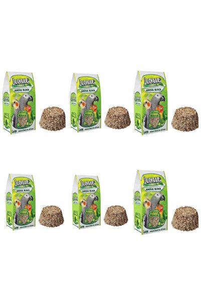 Jungle Neo Pet Market Papağan Mineralli Yemlik Taşı Gaga Taşı 6 Adet