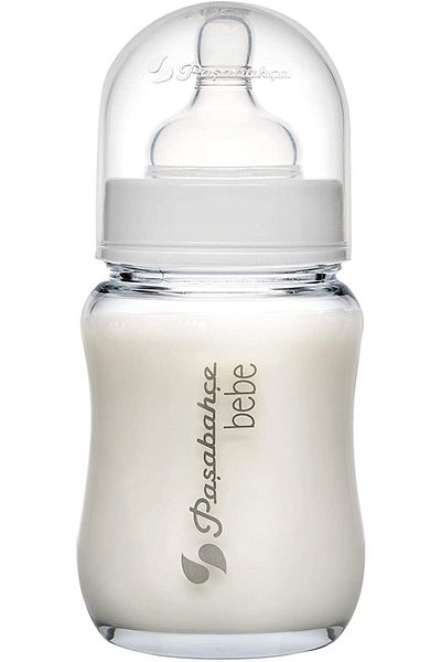 Paşabahçe 120ml Small Pacifier Glass Baby Bottle