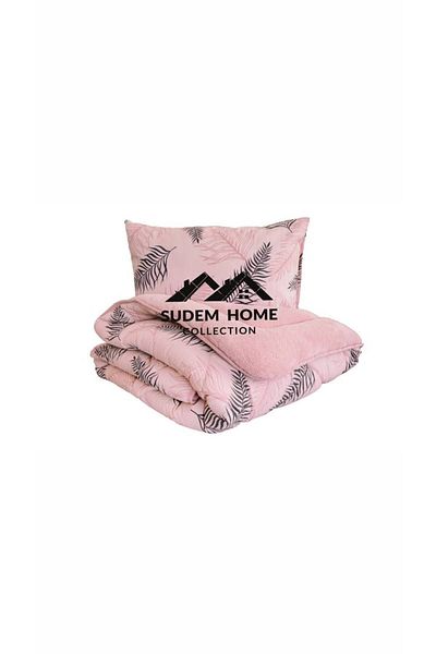 Sudemhome لحاف ويلسوفت مزدوج ناعم - 2 كيس وسادة، 195 × 215 سم