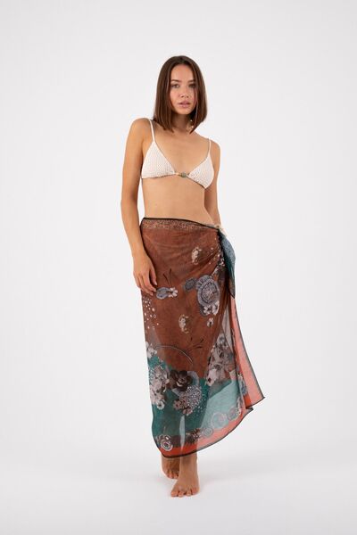 Pareo & Floral Green