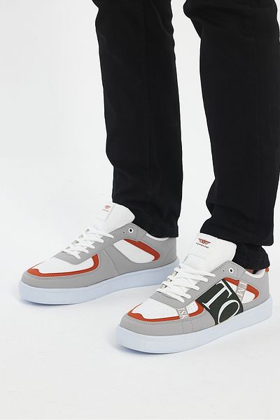 Tomsking Men's Orange Casual Sneakers 2055