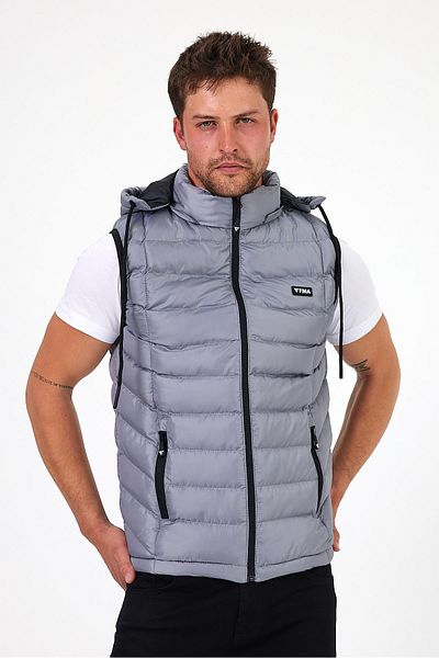 FİHA Men's Hooded Sail - Light Gray