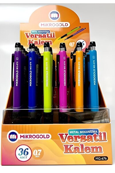 MİKROGOLD MG-676 0.7 UÇLU VERSATİL KALEM 1 ADET