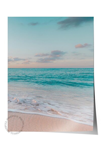 Postifull Poster fără ramă, pictură cu tematică de vară NR:103, fotografie Bl...