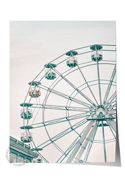 Postifull Poster fără ramă, pictură cu tematică de vară NR:154, fotografie cu...