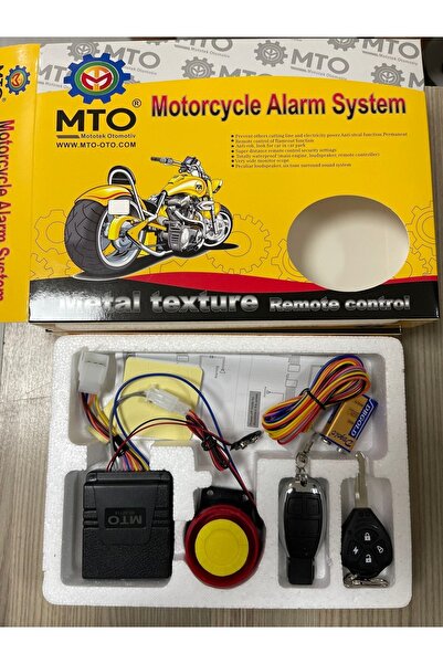 MTO Motosiklet Alarm 122 Desibel Mercedes Anahtarlı Kaliteli