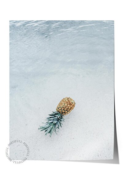 Postifull Poster bez okvira, letnja tematska slika BR:122, fotografija ananas...