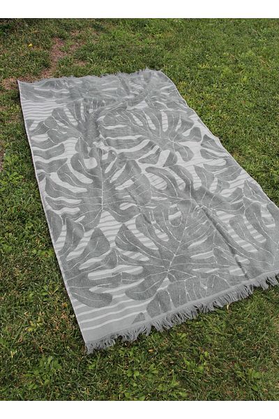 Baveno 90x160 cm Prosop de plajă Jacquard cu model 100% bumbac - Baveno
