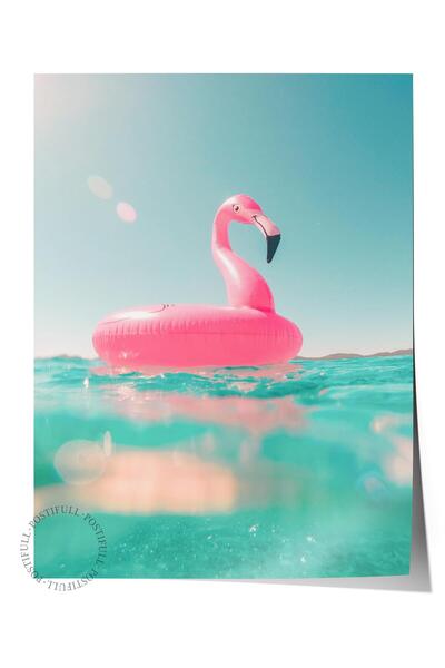 Postifull Poster fără ramă, pictură cu tematică de vară NR:120, fotografie go...