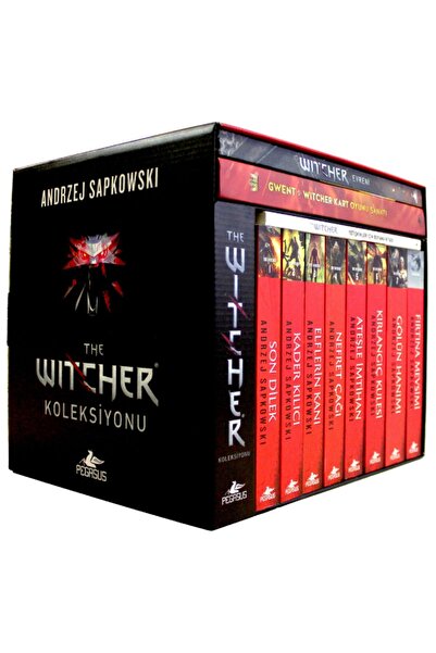 Pegasus Yayınları The Witcher Koleksiyonu Kutulu Özel Set 11 Kitap
