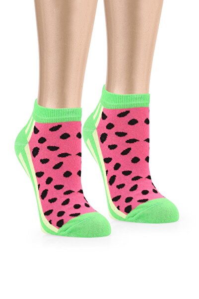 Ozzy Socks 5 Pairs Fun Patterns Women's Booties Socks Ozzyp006