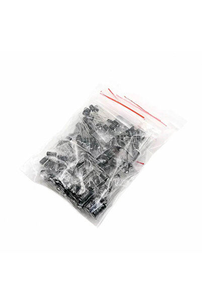 ROBİZ 120 Adet Dip Elektrolitik Kapasitör Seti 12 Tip x10  1uF 2.2uF 3.3uF 4.7uF 10uF 22uF 33uF 47uF