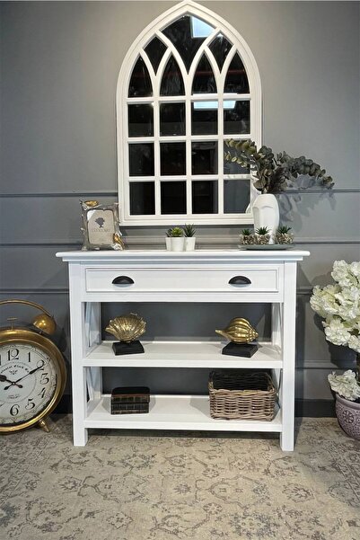 Albero Home Vinca Beyaz Dresuar Ayna Takım