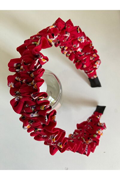 MADE BY PERİ Viscose Fabric - Comfortable in Crowns for Kids and Adults with Ruffles and Colorful Patterns