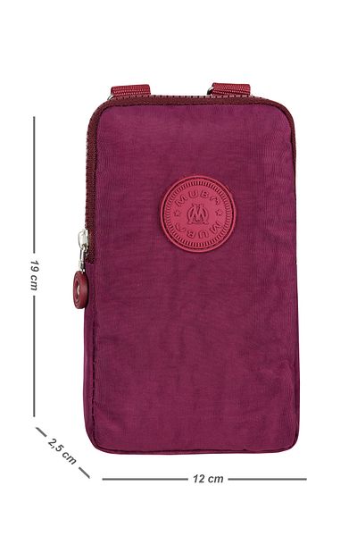 MUBO Crossbody Shoulder Bag with Adjustable Strap and Zippered Compartment Phone Holder