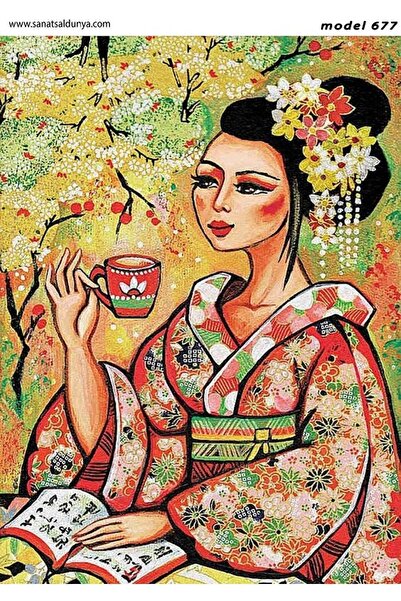 Sanatsal Dünya نموذج نحاسي رقم 677