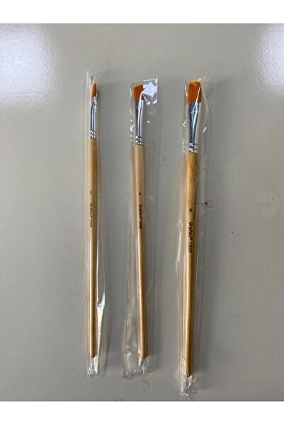 Sanatsal Dünya Плоска щітка, 3 шт.