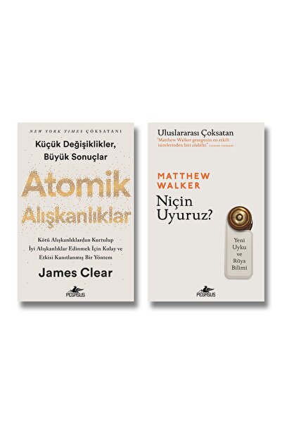 Pegasus Yayınları Atomik Alışkanlıklar - Niçin Uyuruz? Yeni Uyku Ve Rüya Bili...