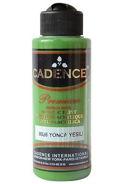 Cadence Acrylic Paint 120ml(cc) 8026 Clover Green