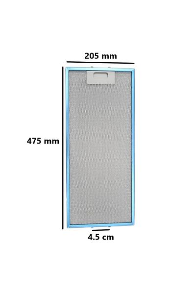 Popüler Vestel Storm - Truva 476X205Mm Sliding Aspirator Filter 1 Piece