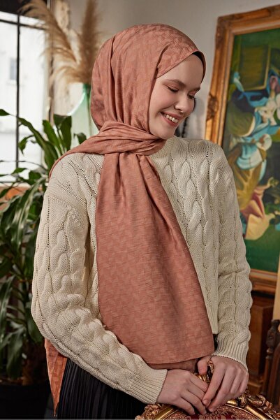 Şalland Σειρά Freya Shawl Milk Coffee