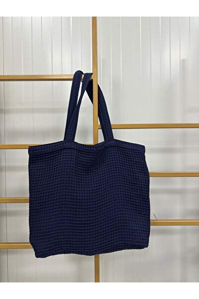 Gleam Atelier حقيبة شاطئ قطنية 100% مقاس 45*50 سم