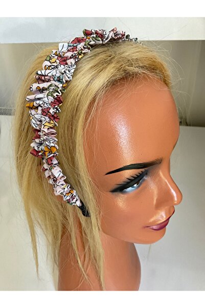 MADE BY PERİ Viscose Fabric - Comfortable in Crowns for Kids and Adults with Ruffles and Colorful Patterns