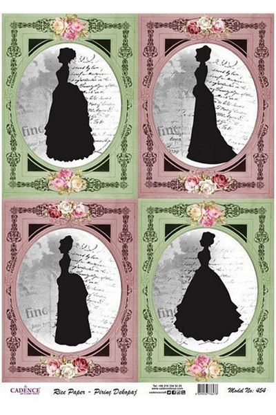 Cadence Rice Decoupage - Model 454