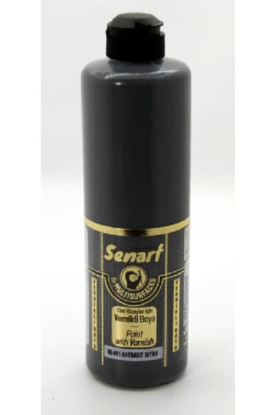 SENART BOYA Senart Multisurface Vernikli Boya 500 Ml. Vb91 Antrasit Siyah