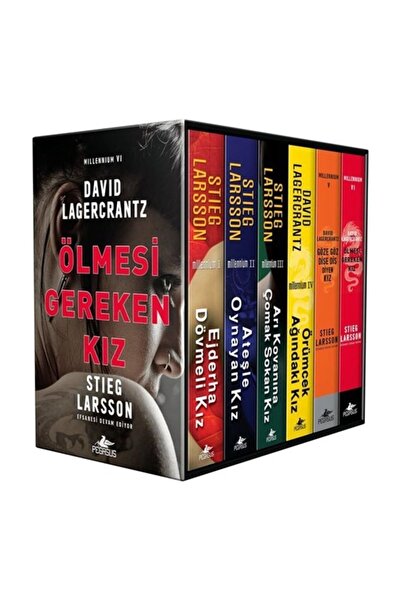 Pegasus Yayınları Millennium Serisi Kutulu Özel Set 6 Kitap -stieg Larsson & ...