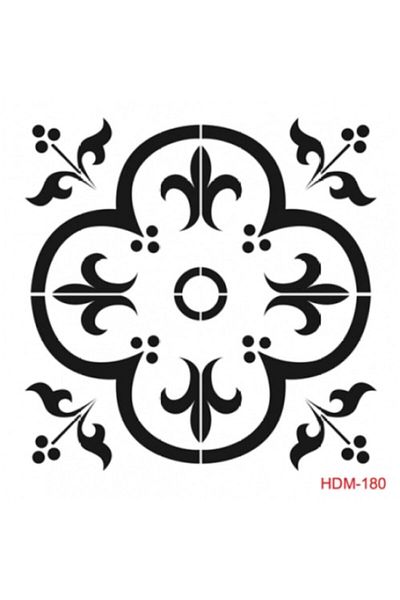 Cadence Home Decor 25*25 Hdm 180 Stencil