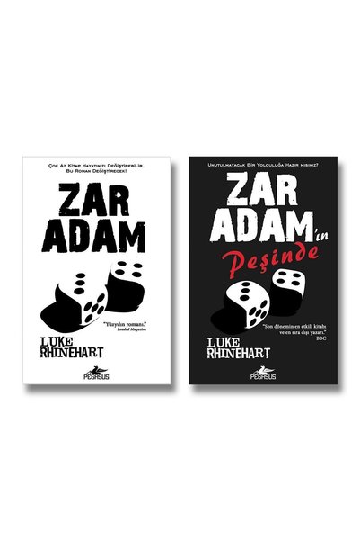 Pegasus Yayınları Zar Adam Seti (2 Kitap Takım) – Zar Adam & Zar Adam’ın Peşi...