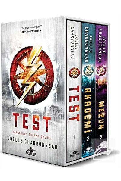 Pegasus Yayınları Test Serisi Kutulu Özel Set (3 Kitap Takım) - Joelle Charbo...