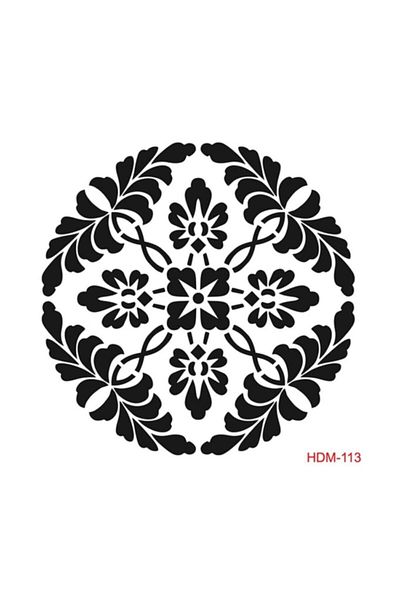 Cadence Pattern Stencil (template) 25x25 Cm