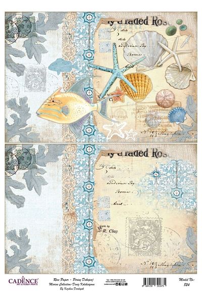 Cadence Rice Decoupage-824