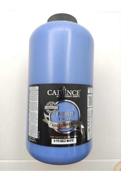 Cadence Hybrid Multisurface Acrylic Paint 2000 Ml. H-115 Midnight Blue