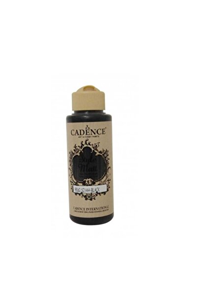 Cadence Style Matt Akrilik Boya 120 ml - Siyah 9060